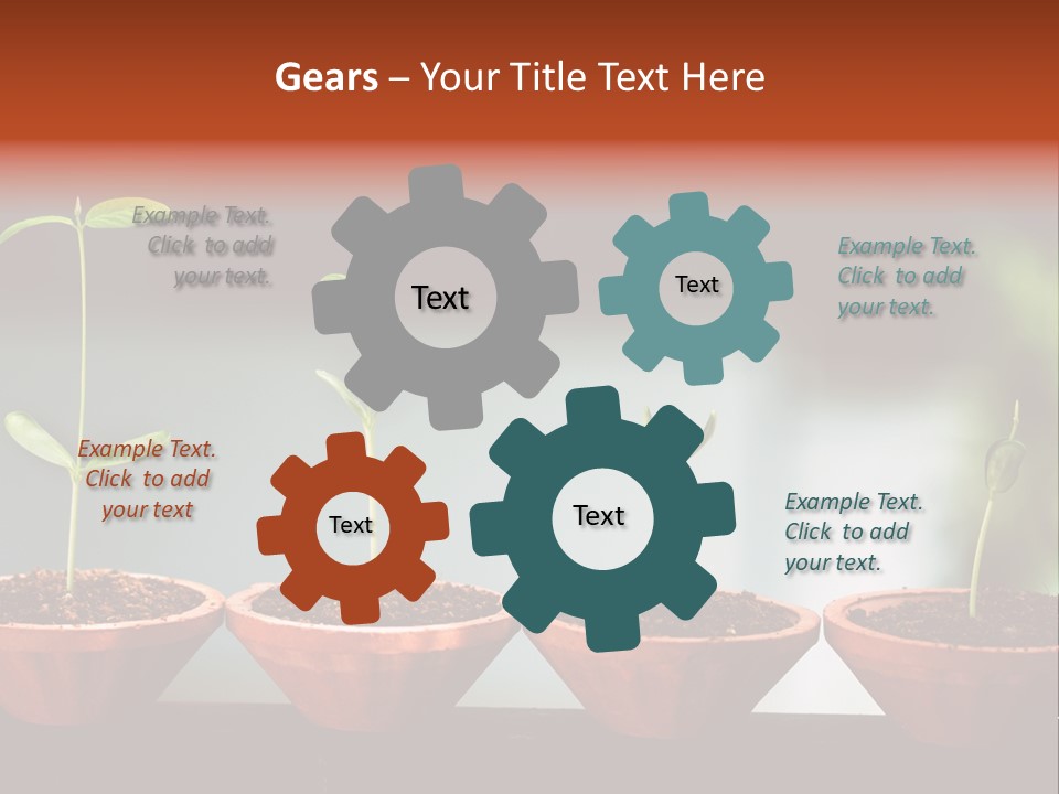 Germinating Beginnings Flora PowerPoint Template