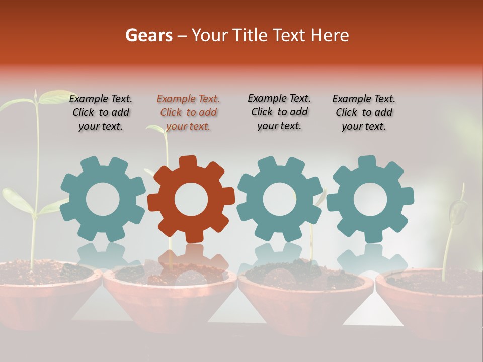 Germinating Beginnings Flora PowerPoint Template