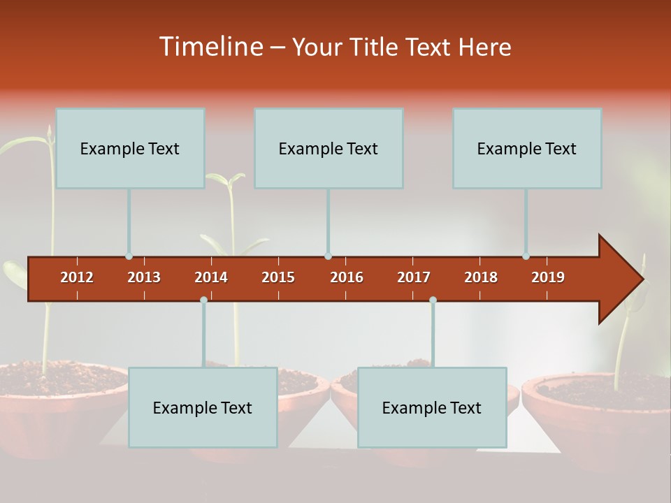 Germinating Beginnings Flora PowerPoint Template