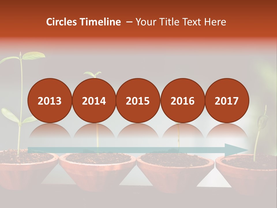 Germinating Beginnings Flora PowerPoint Template