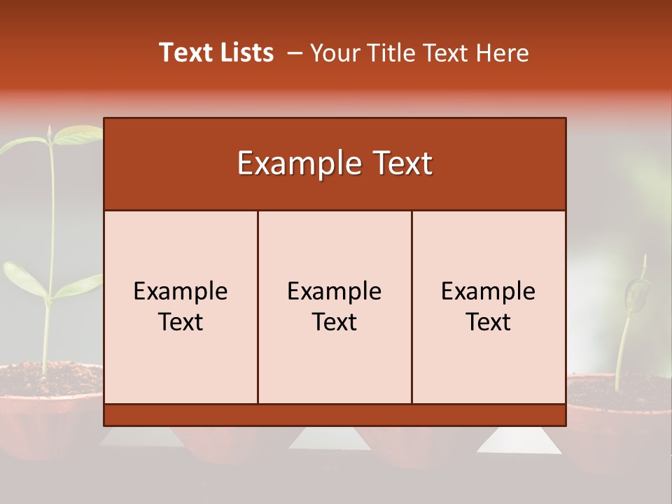 Germinating Beginnings Flora PowerPoint Template
