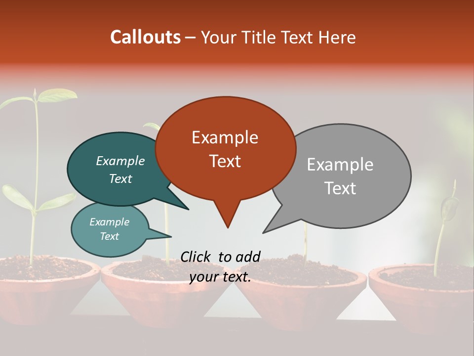 Germinating Beginnings Flora PowerPoint Template