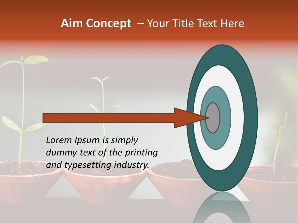 Germinating Beginnings Flora PowerPoint Template