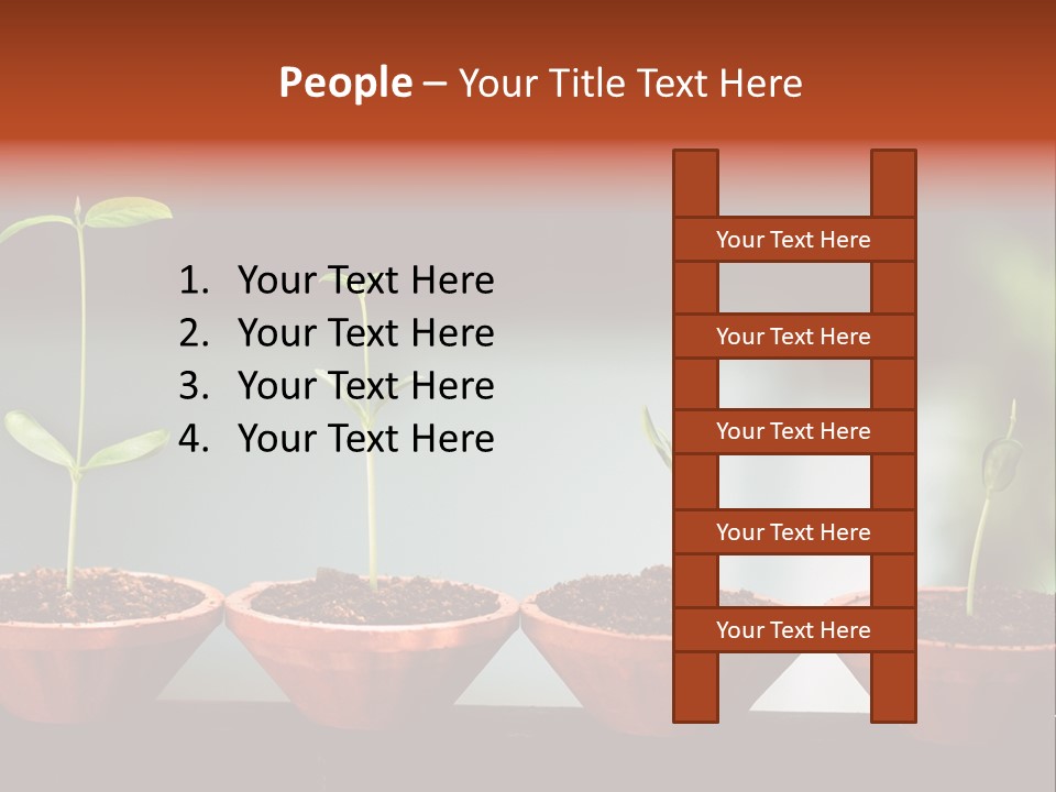 Germinating Beginnings Flora PowerPoint Template