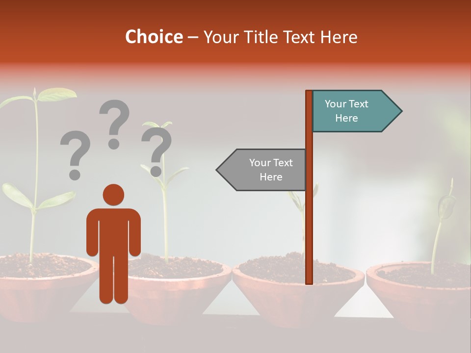 Germinating Beginnings Flora PowerPoint Template