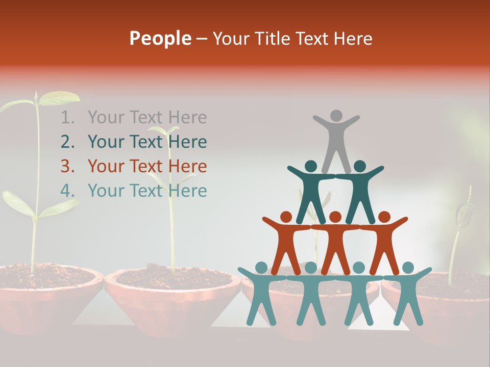 Germinating Beginnings Flora PowerPoint Template