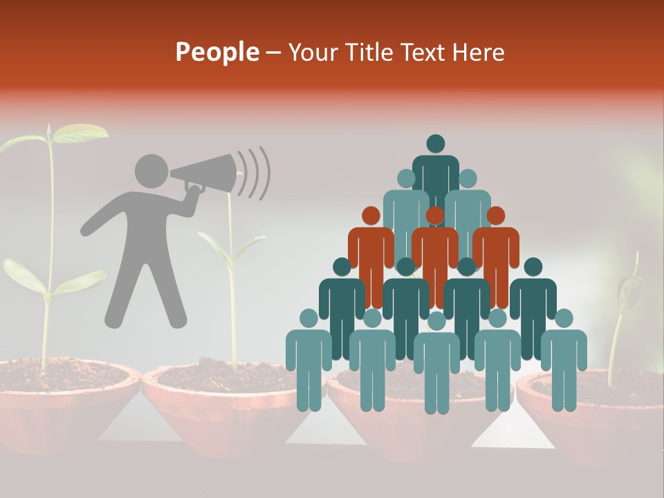 Germinating Beginnings Flora PowerPoint Template