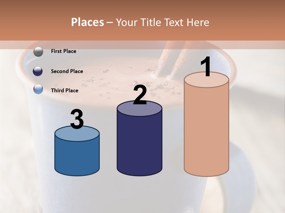 Latte Cappuchino Kitchen PowerPoint Template