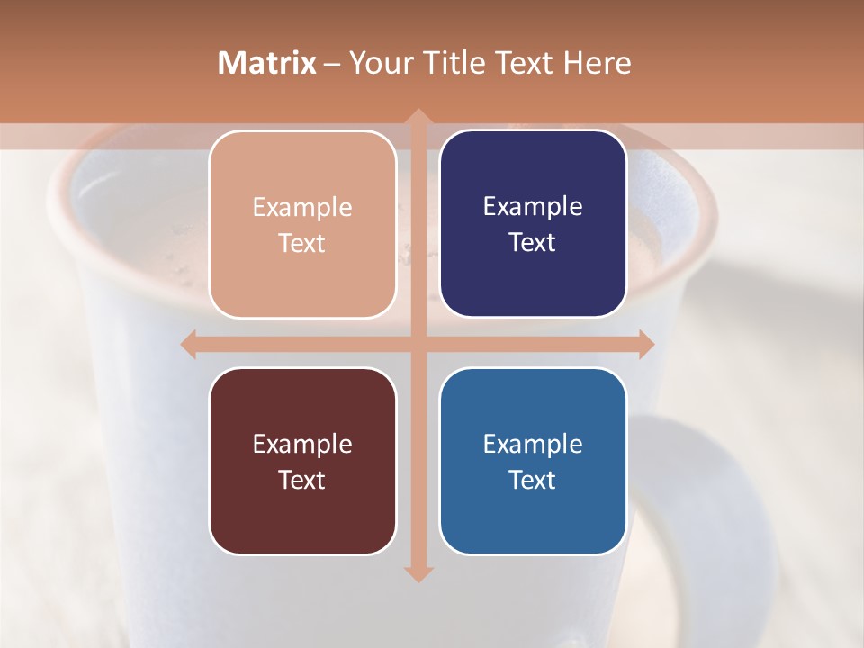 Latte Cappuchino Kitchen PowerPoint Template