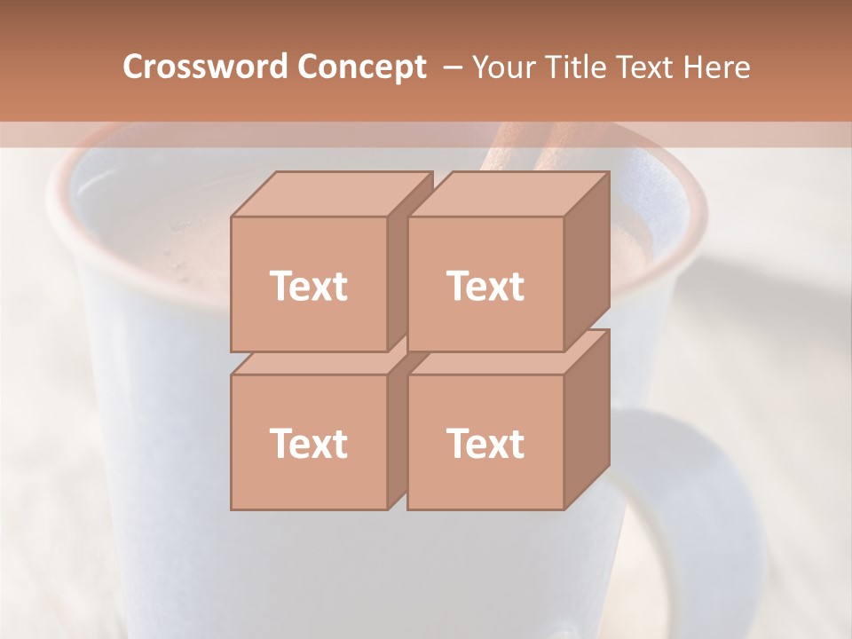 Latte Cappuchino Kitchen PowerPoint Template