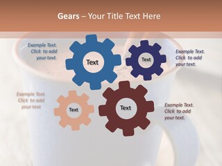 Latte Cappuchino Kitchen PowerPoint Template