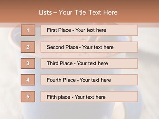 Latte Cappuchino Kitchen PowerPoint Template