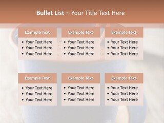 Latte Cappuchino Kitchen PowerPoint Template