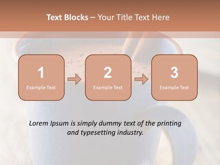 Latte Cappuchino Kitchen PowerPoint Template