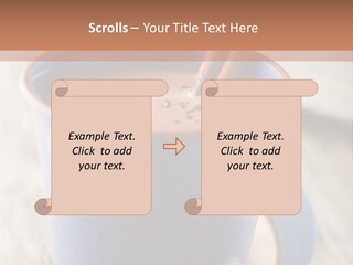 Latte Cappuchino Kitchen PowerPoint Template