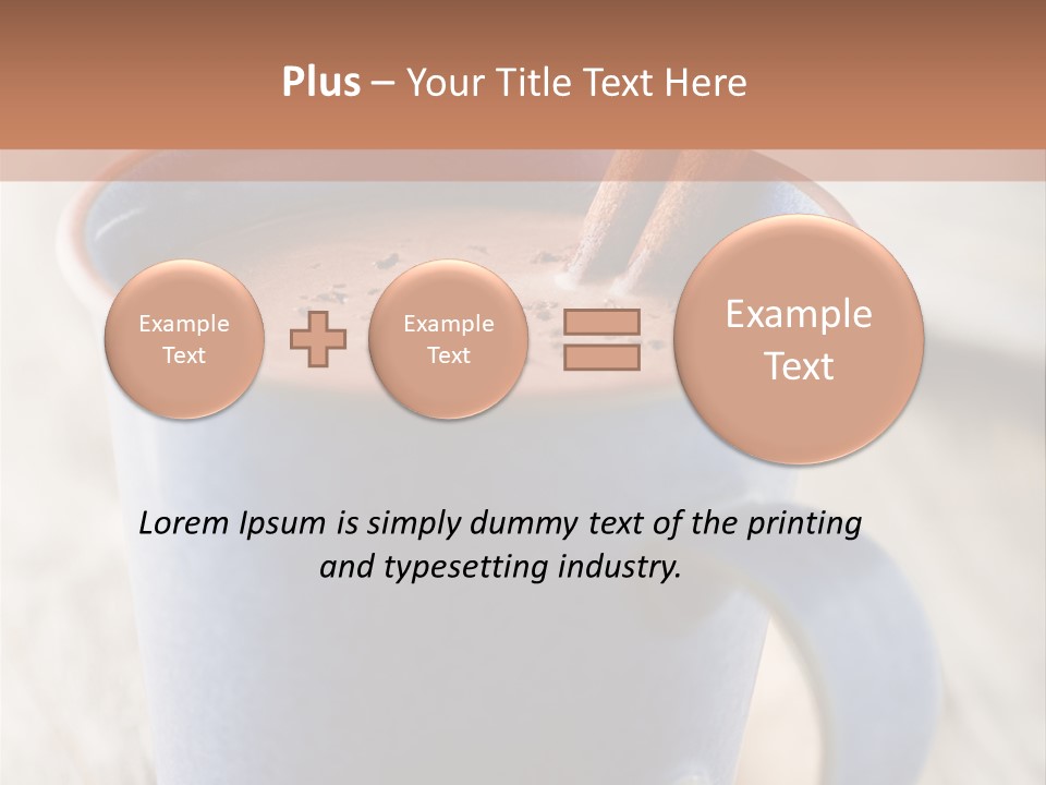 Latte Cappuchino Kitchen PowerPoint Template