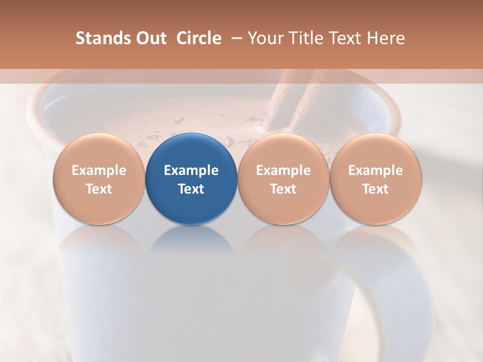 Latte Cappuchino Kitchen PowerPoint Template