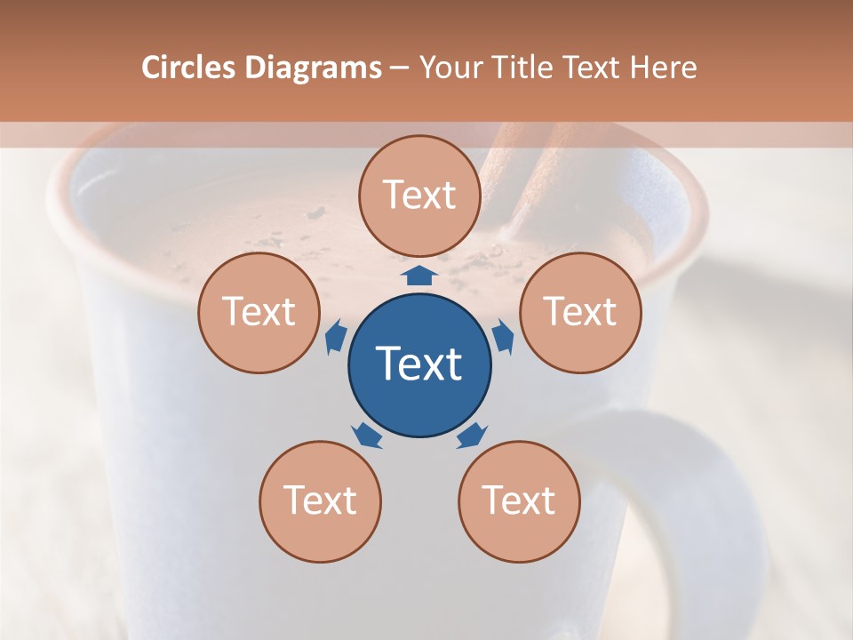 Latte Cappuchino Kitchen PowerPoint Template