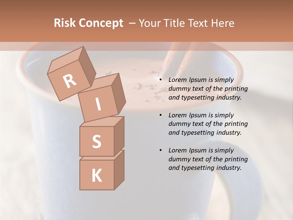 Latte Cappuchino Kitchen PowerPoint Template