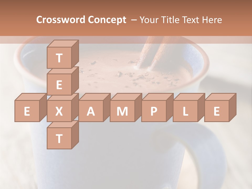 Latte Cappuchino Kitchen PowerPoint Template