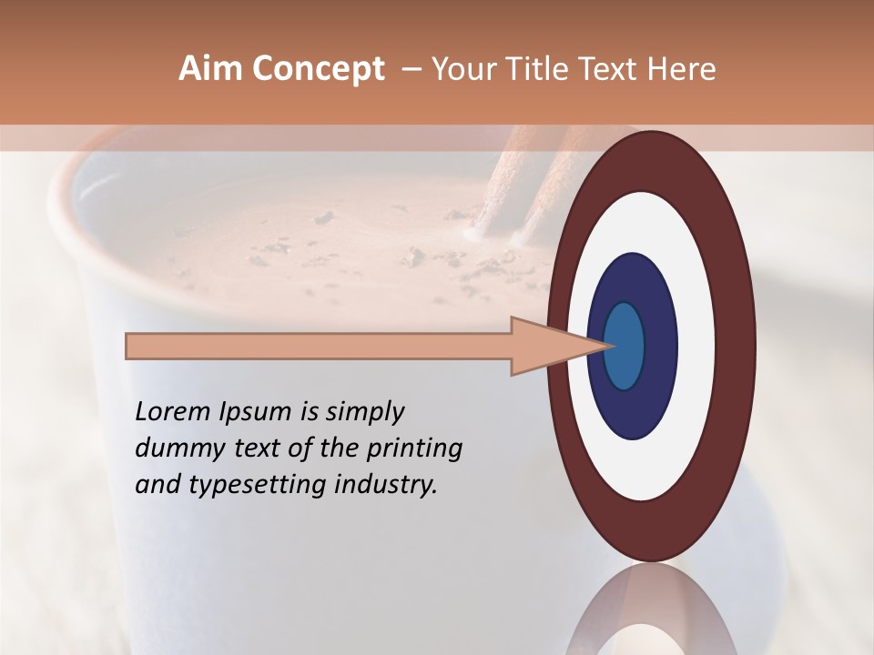 Latte Cappuchino Kitchen PowerPoint Template