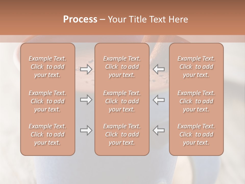 Latte Cappuchino Kitchen PowerPoint Template