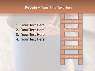 Latte Cappuchino Kitchen PowerPoint Template