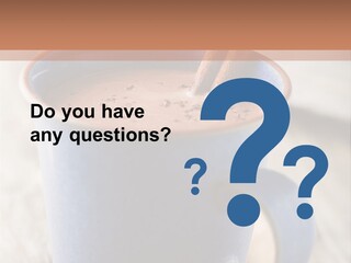 Latte Cappuchino Kitchen PowerPoint Template