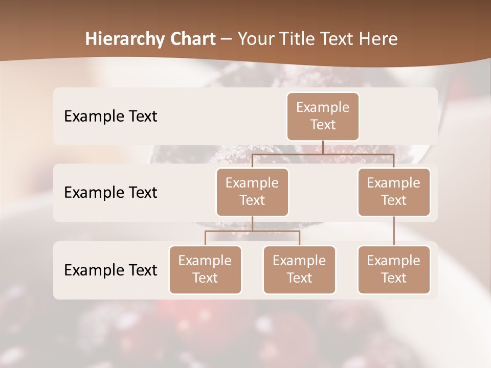 Traditional Berry Spoon PowerPoint Template