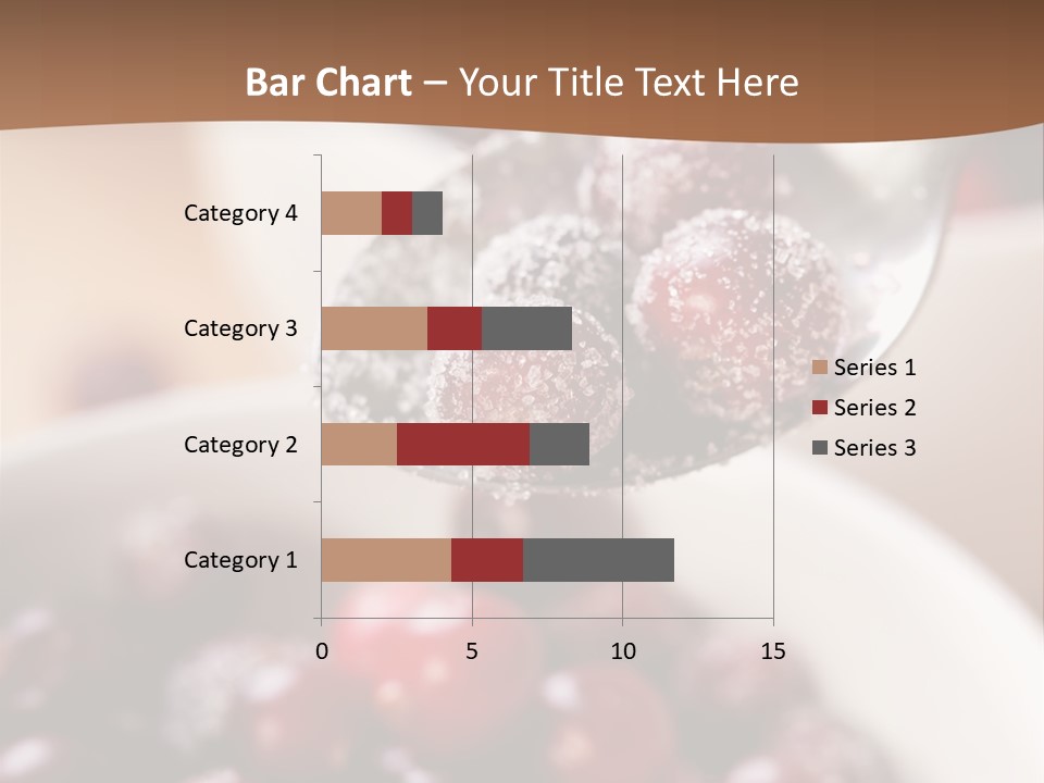 Traditional Berry Spoon PowerPoint Template
