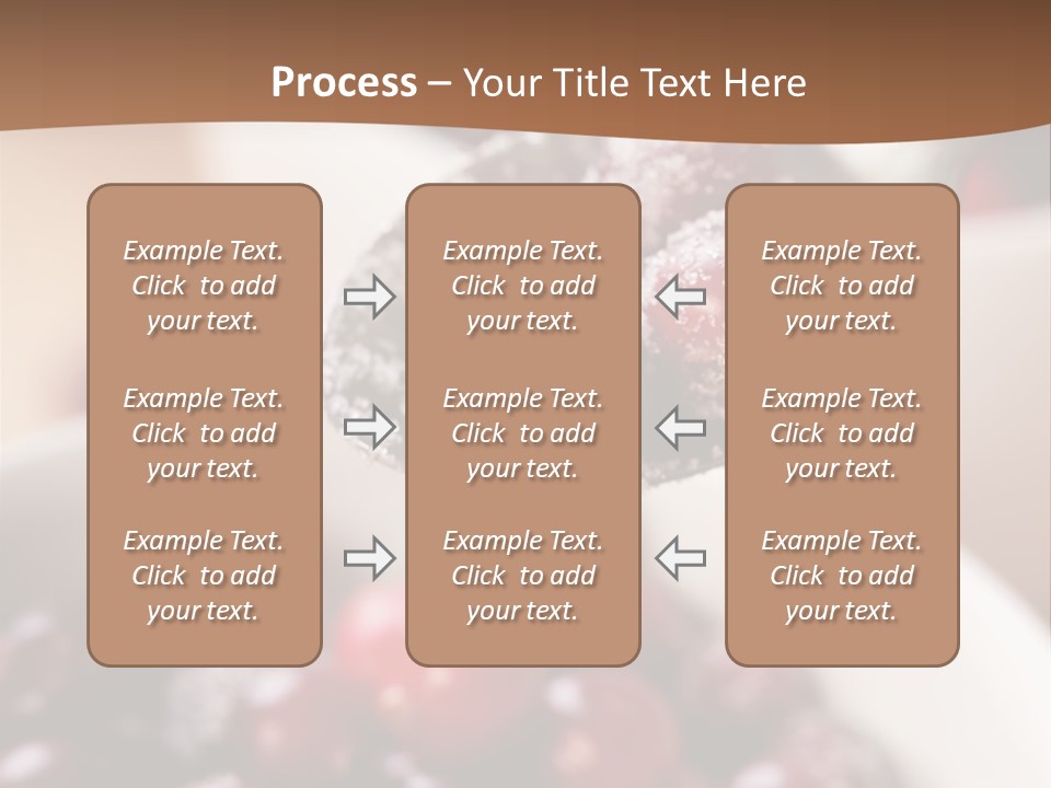 Traditional Berry Spoon PowerPoint Template