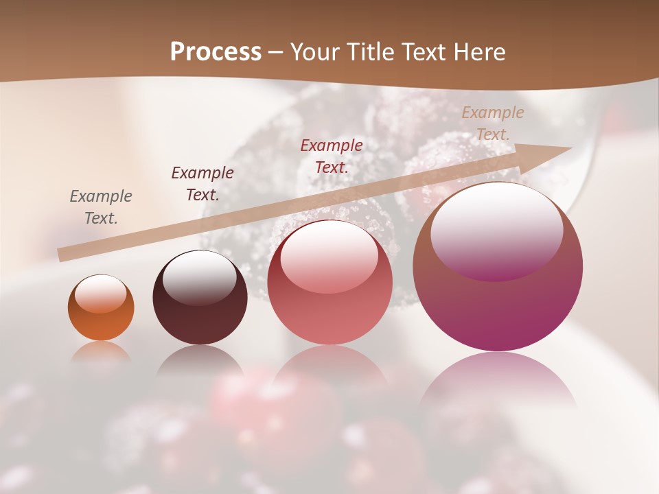 Traditional Berry Spoon PowerPoint Template