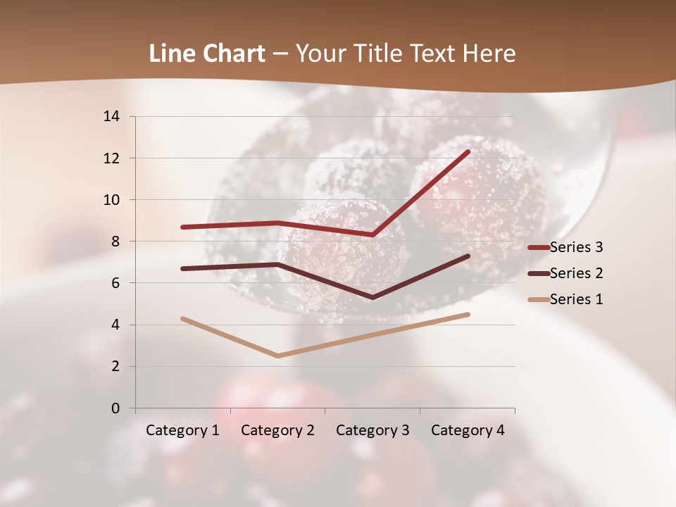 Traditional Berry Spoon PowerPoint Template