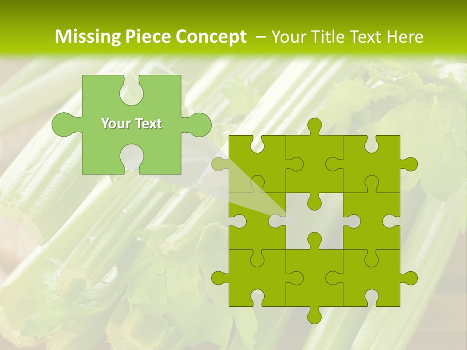 Eat Vegetable Color PowerPoint Template