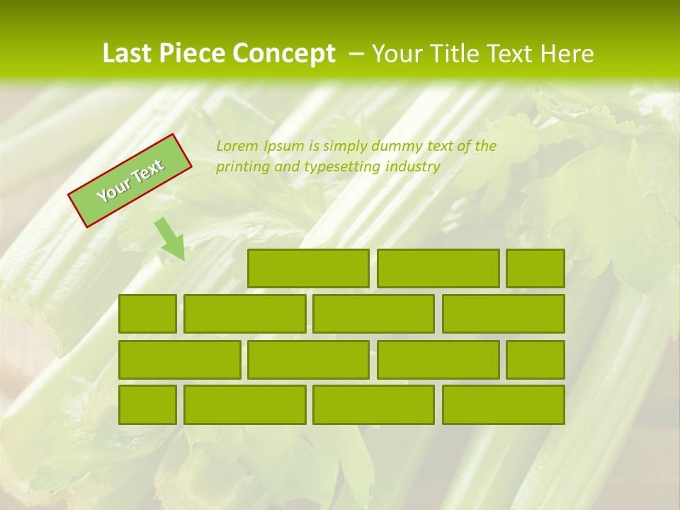Eat Vegetable Color PowerPoint Template