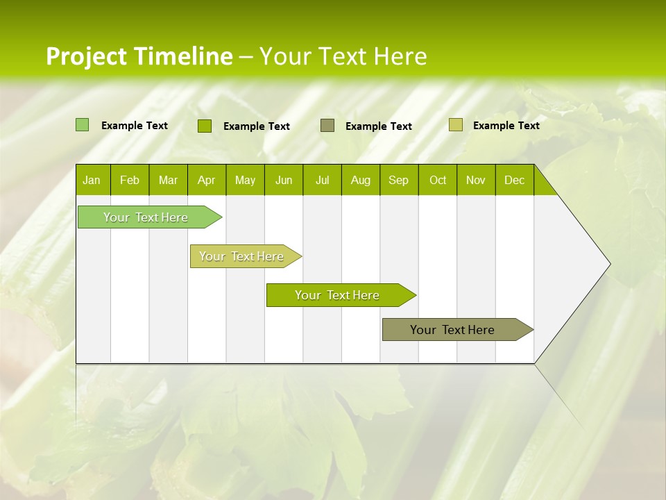 Eat Vegetable Color PowerPoint Template