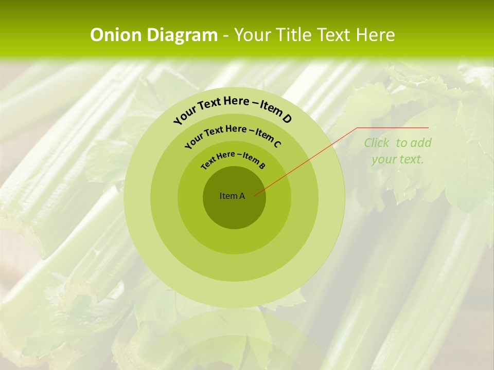 Eat Vegetable Color PowerPoint Template