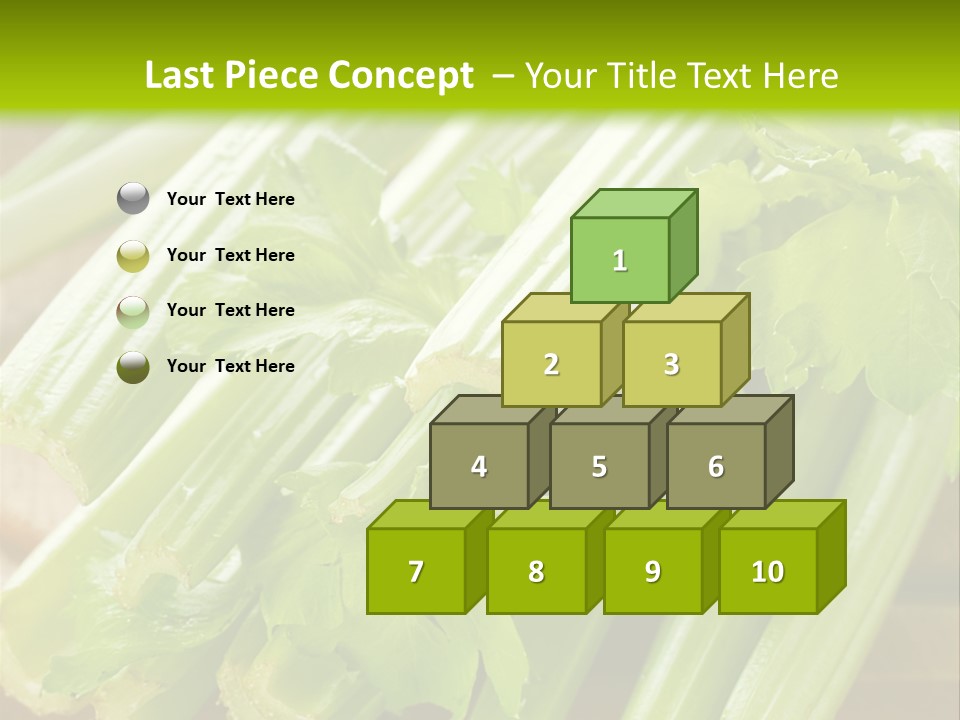 Eat Vegetable Color PowerPoint Template