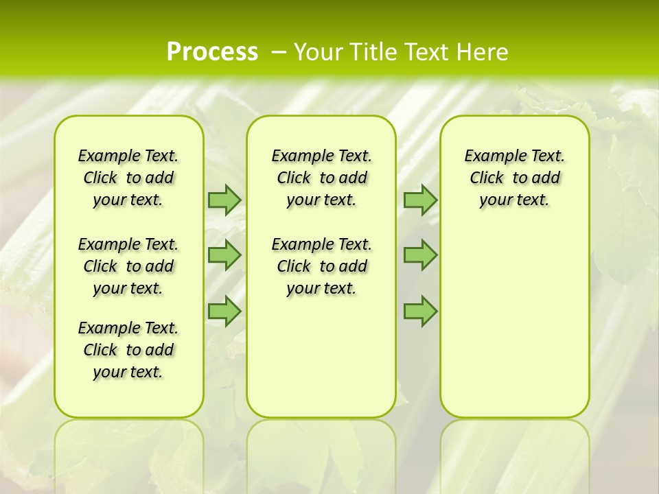 Eat Vegetable Color PowerPoint Template