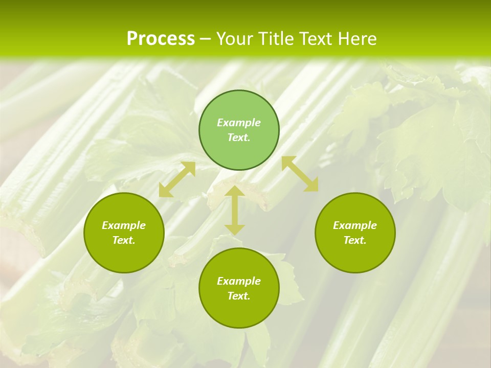 Eat Vegetable Color PowerPoint Template