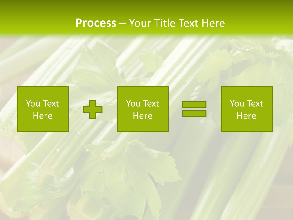 Eat Vegetable Color PowerPoint Template