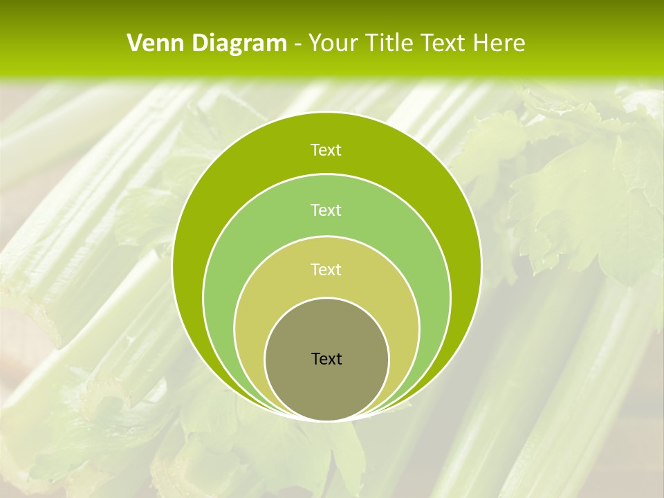 Eat Vegetable Color PowerPoint Template