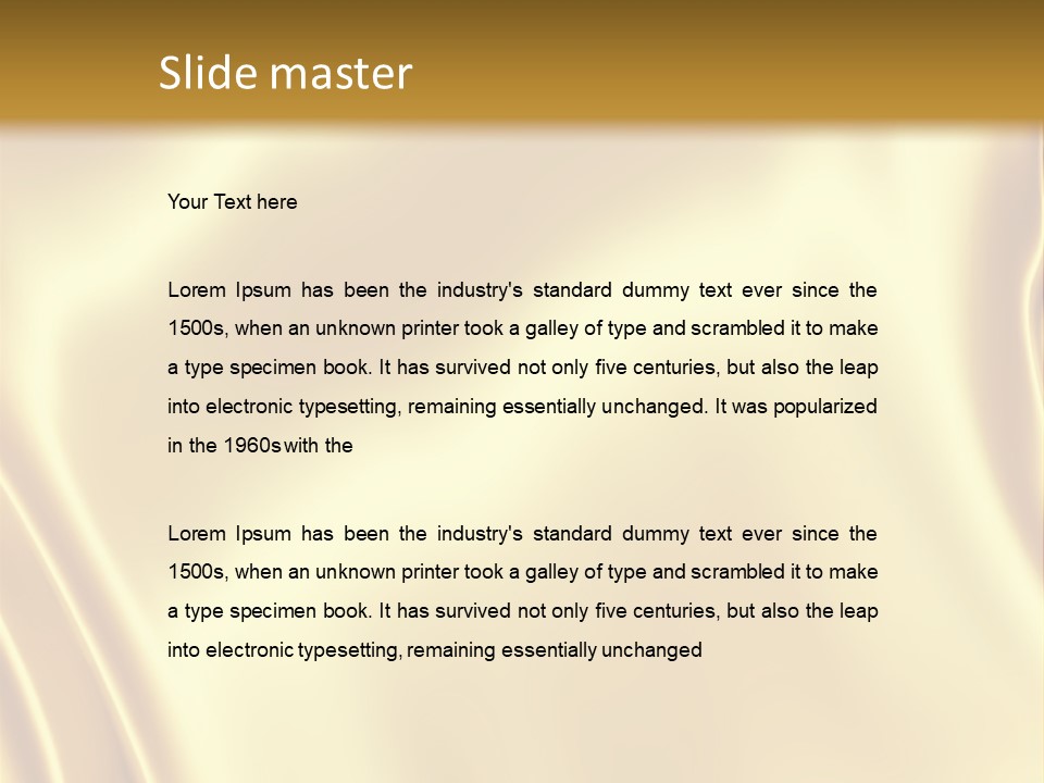 Grunge Render Shine PowerPoint Template