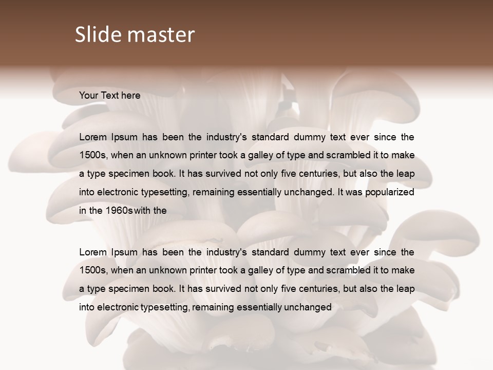 Cuisine Biological Eat PowerPoint Template