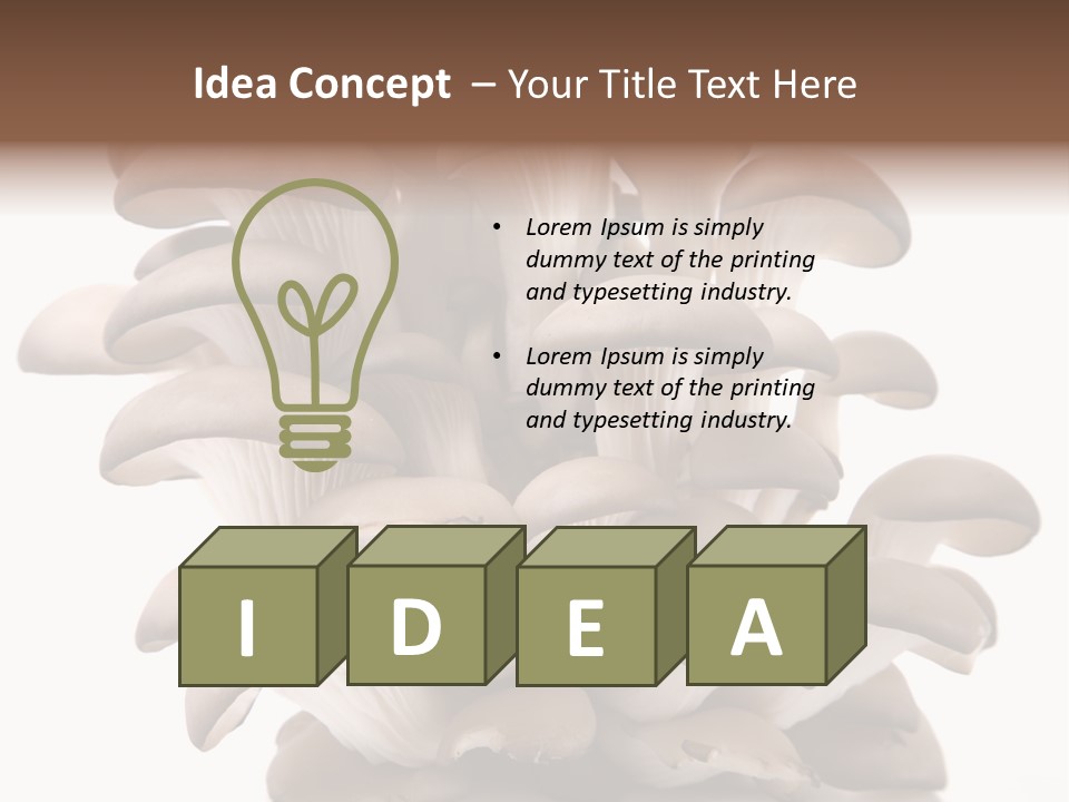 Cuisine Biological Eat PowerPoint Template