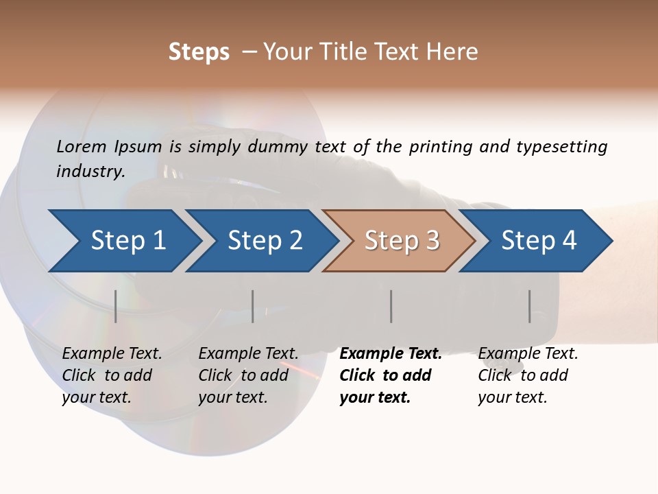 Medicine Sanitary Limb PowerPoint Template