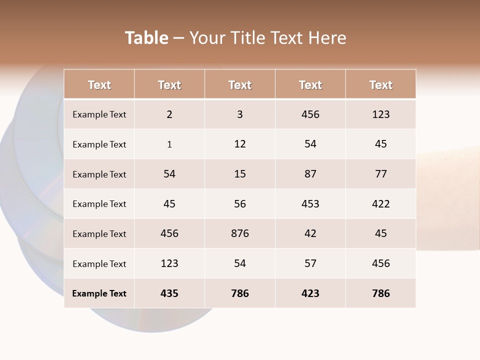 Medicine Sanitary Limb PowerPoint Template