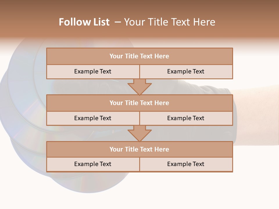 Medicine Sanitary Limb PowerPoint Template