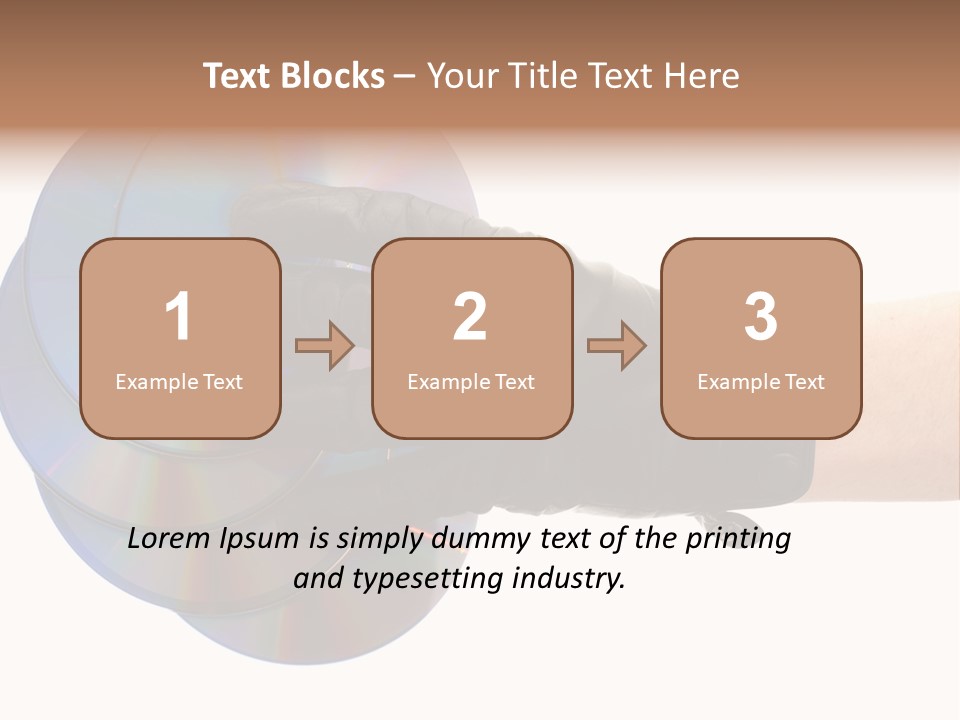 Medicine Sanitary Limb PowerPoint Template