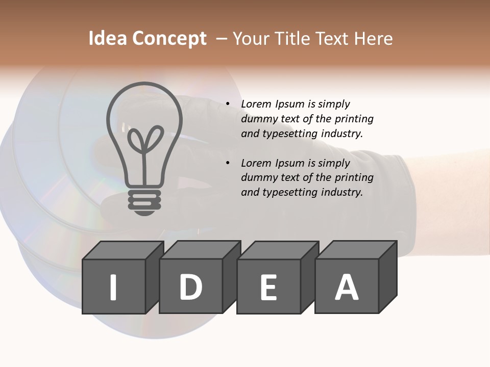 Medicine Sanitary Limb PowerPoint Template